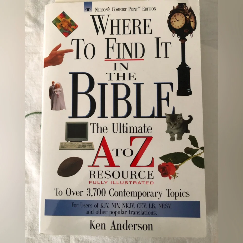 Where to Find It in the Bible: The Ultimate A to Z Resource paperback